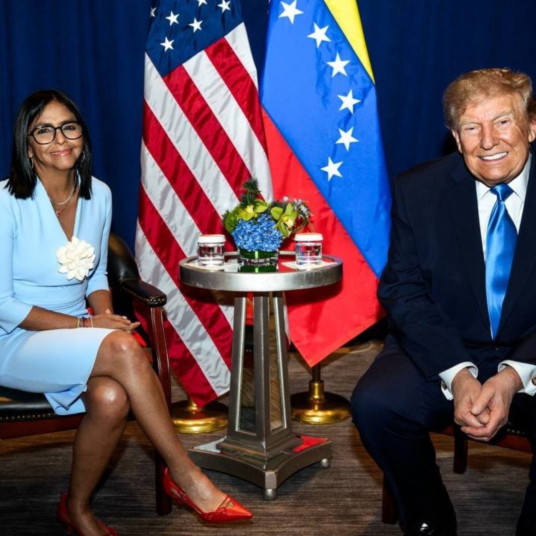 Delcy Rodríguez Donald Trump